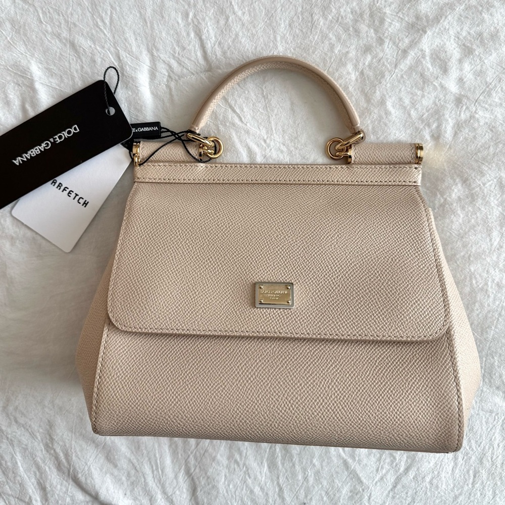 NWT Dolce & Gabbana Medium Sicily Tote Bag